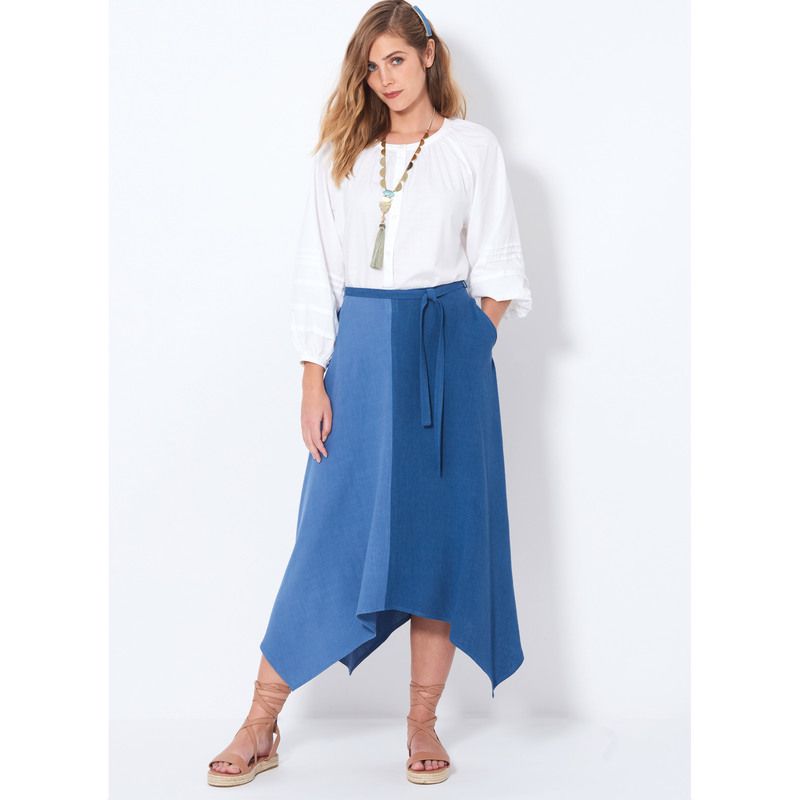 Patron New Look 6721 - Jupes asymétriques