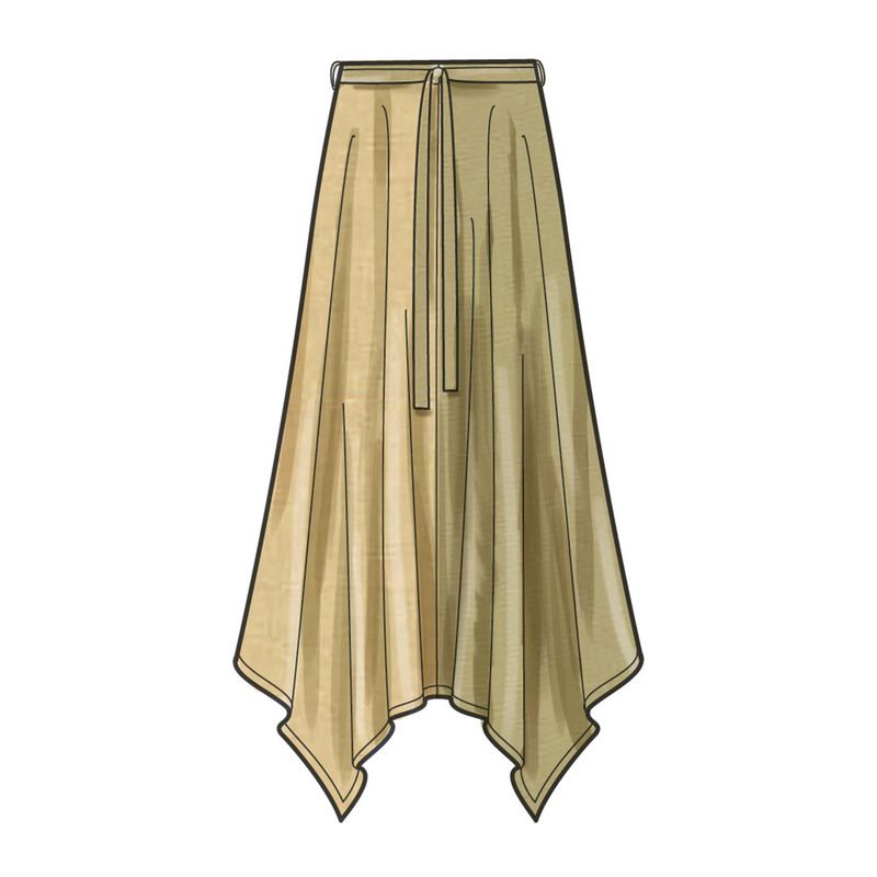 Patron New Look 6721 - Jupes asymétriques