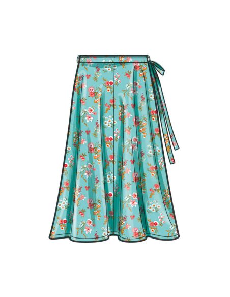 Patron New Look 6721 - Jupes asymétriques