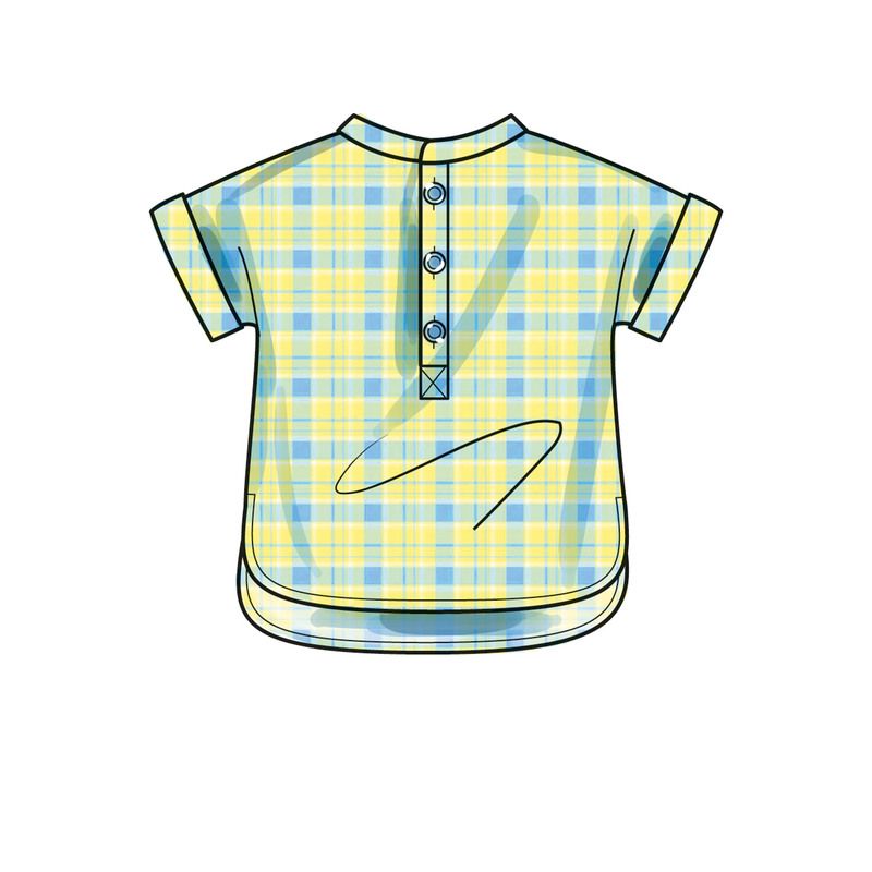 Patron New Look 6725 - Ensemble Bébé