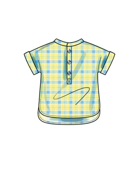 Patron New Look 6725 - Ensemble Bébé