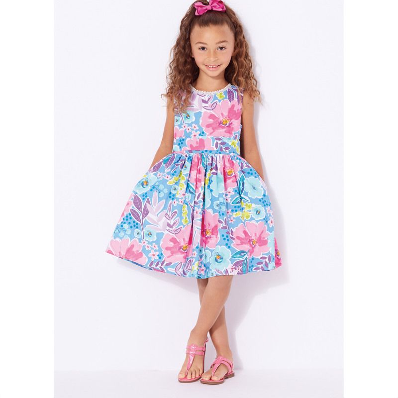Patron New Look 6726 - Robes pour enfants