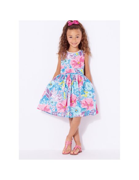 Patron New Look 6726 - Robes pour enfants