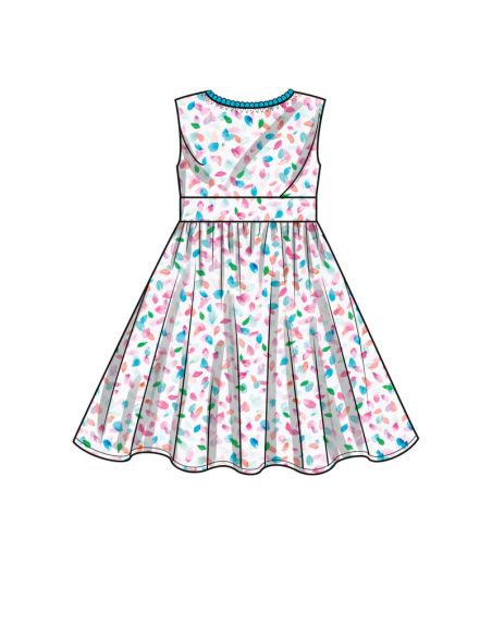 Patron New Look 6726 - Robes pour enfants