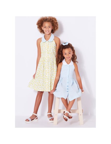 Patron New Look 6727 - Robe Fille