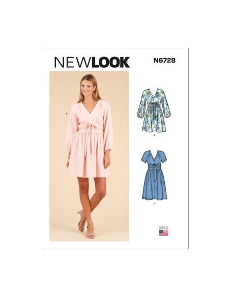 Patron New Look 6728 - Robe longues