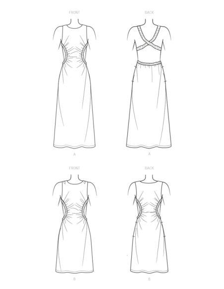 Patron New Look 6731- Robe