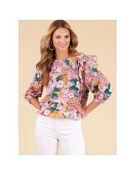 Patron New Look 6732 - Top avec variantes