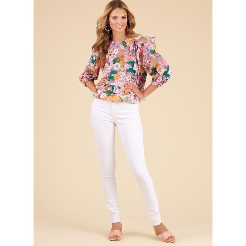 Patron New Look 6732 - Top avec variantes