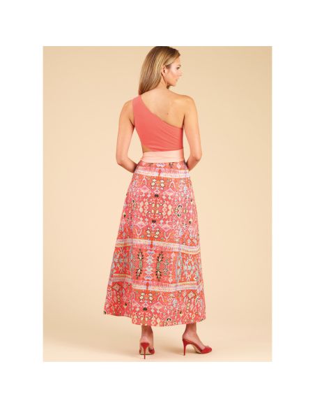 Patron New Look 6734 - Maillot de bain et jupe portefeuille