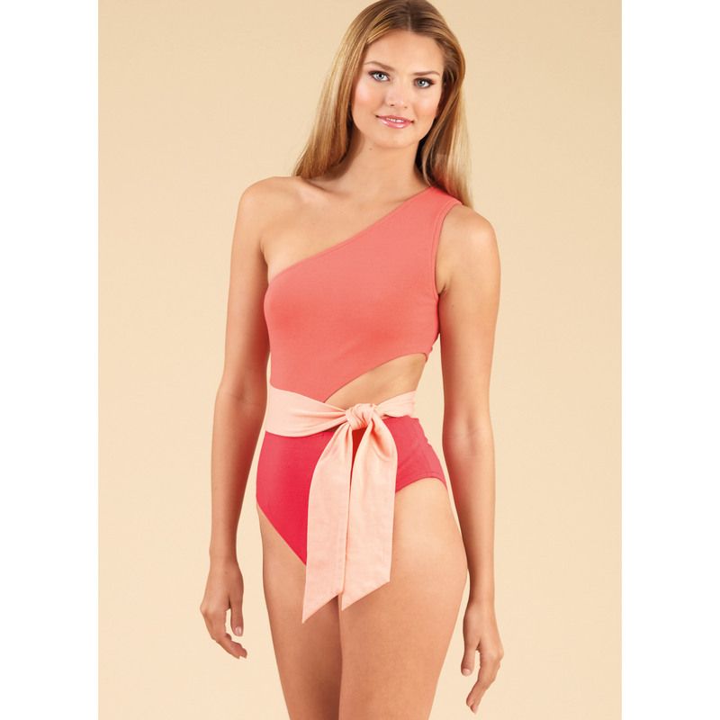 Patron New Look 6734 - Maillot de bain et jupe portefeuille