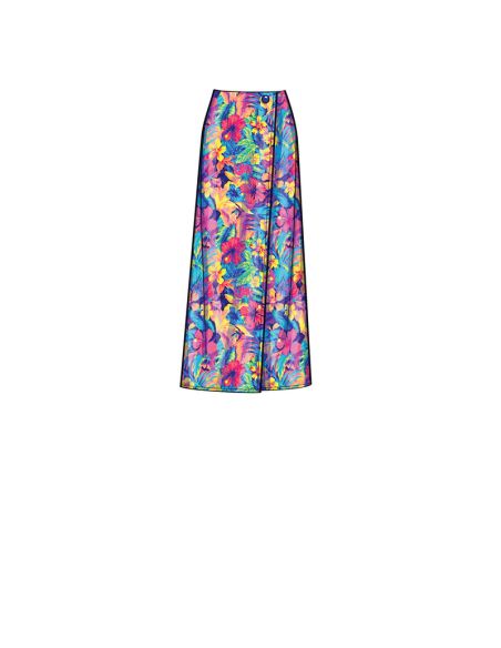 Patron New Look 6734 - Maillot de bain et jupe portefeuille