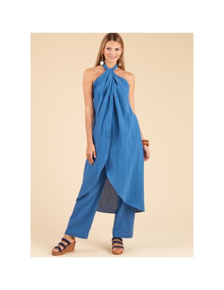 Patron New Look 6736 - Hauts en 2 longueurs et pantalon