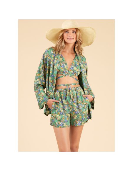 Patron New Look 6737 - Veste, haut cache cœur et short