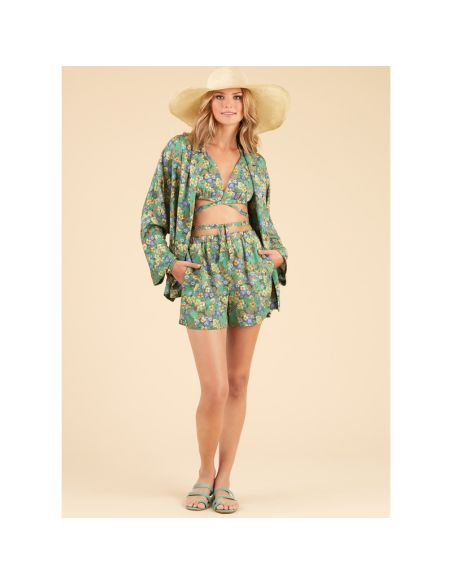 Patron New Look 6737 - Veste, haut cache cœur et short