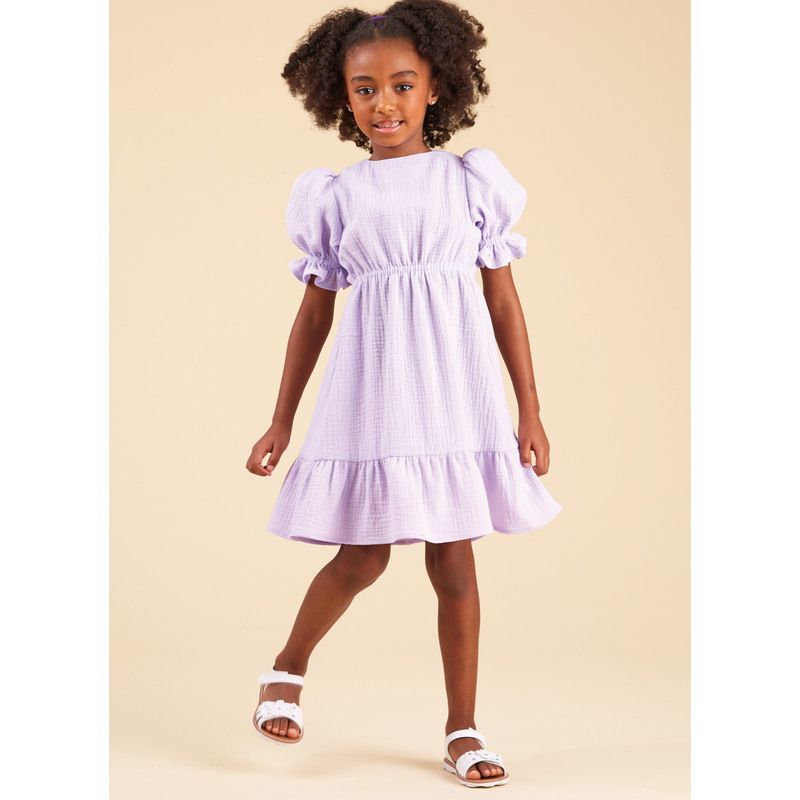 Patron New Look 6739 - Robe, haut et pantalon pour filles