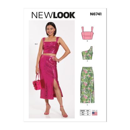 Patron New Look 6741 - Robe deux pièces