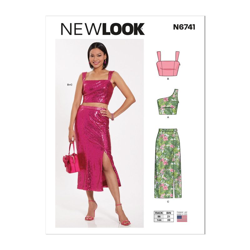 Patron New Look 6741 - Robe deux pièces