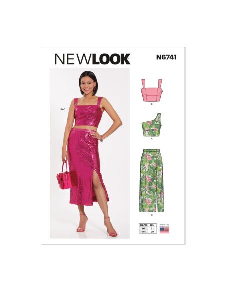 Patron New Look 6741 - Robe deux pièces