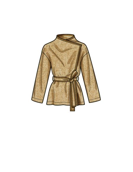 Patron New Look 6742 - Manteau