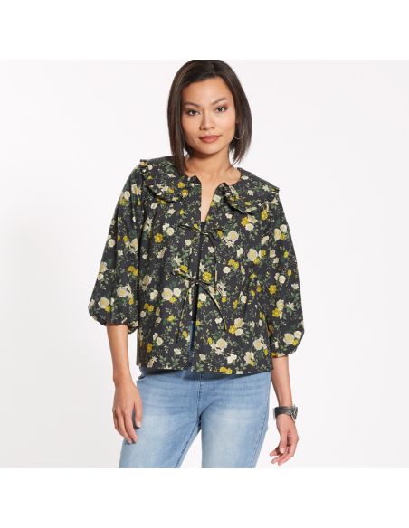 Patron New Look 6743 - Top avec variantes