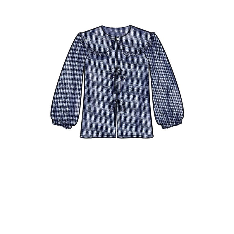 Patron New Look 6743 - Top avec variantes