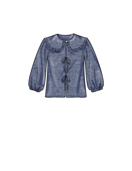 Patron New Look 6743 - Top avec variantes