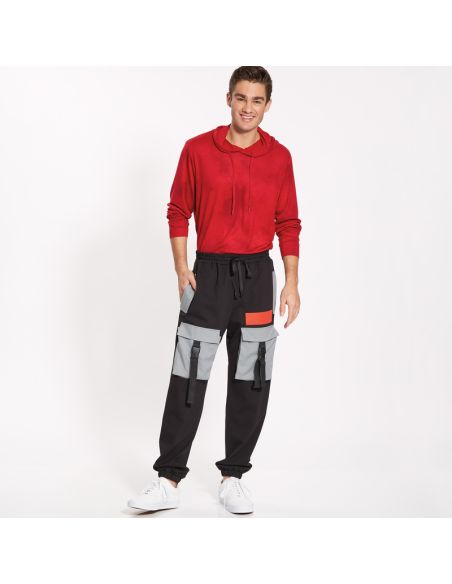 Patron New Look 6745 - Pantalon cargo unisexe