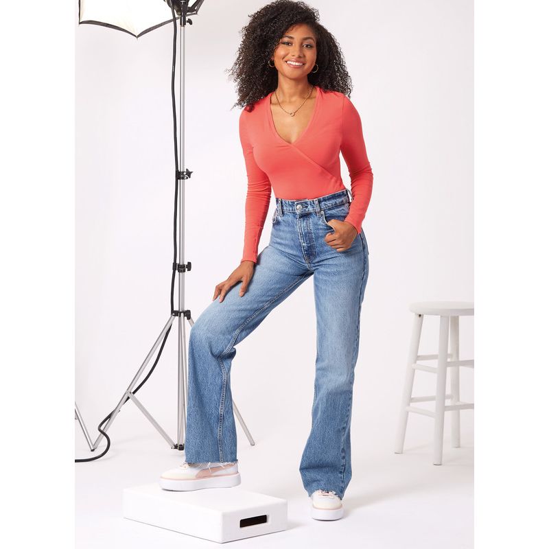 Patron New Look 6752 - Body à manches longues