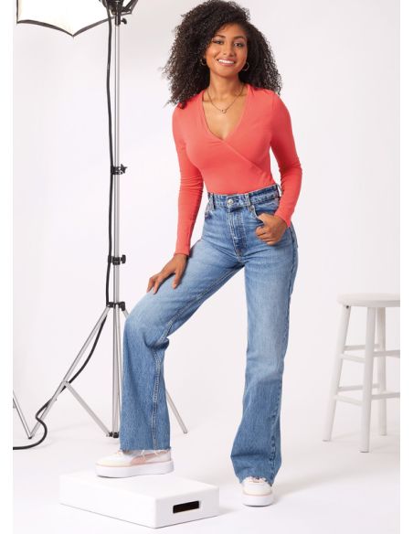 Patron New Look 6752 - Body à manches longues