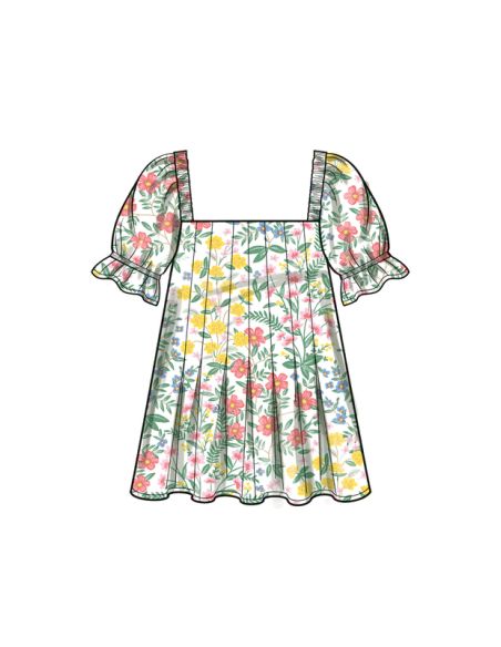 Patron New Look 6754 - Hauts à enfiler