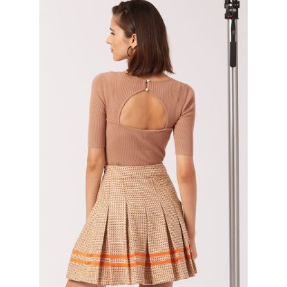 Patron New Look 6755 - Jupe plissée 2