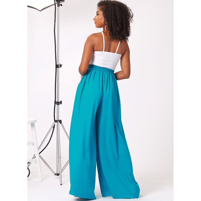 Patron New Look 6756 - Shorts en pantalons amples