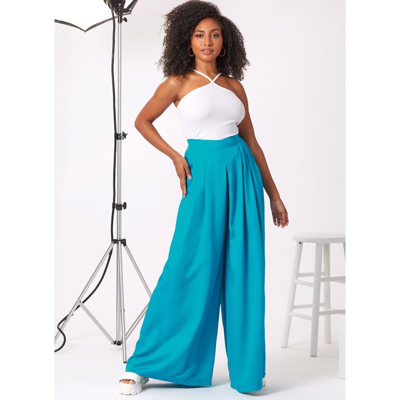 Patron New Look 6756 - Shorts en pantalons amples