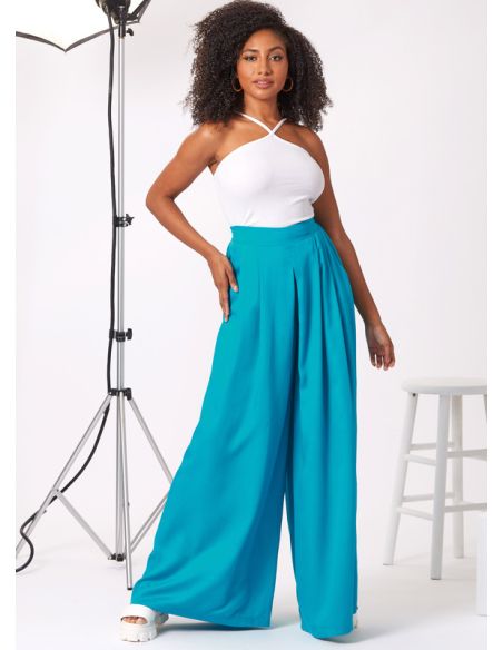 Patron New Look 6756 - Shorts en pantalons amples