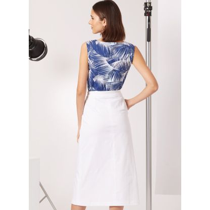 Patron New Look 6757 - Haut et jupe 2