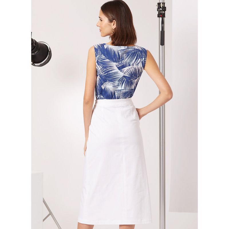 Patron New Look 6757 - Haut et jupe