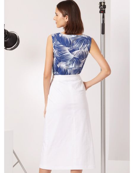 Patron New Look 6757 - Haut et jupe