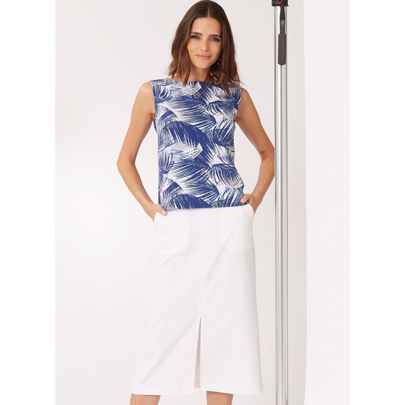 Patron New Look 6757 - Haut et jupe