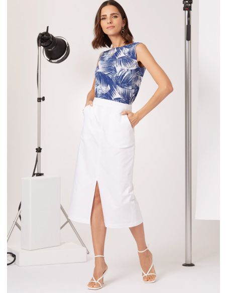 Patron New Look 6757 - Haut et jupe