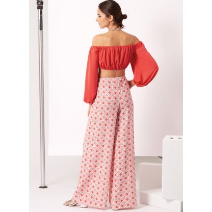 Patron New Look 6758 - Haut et pantalon 2
