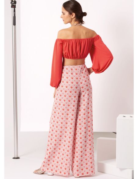 Patron New Look 6758 - Haut et pantalon