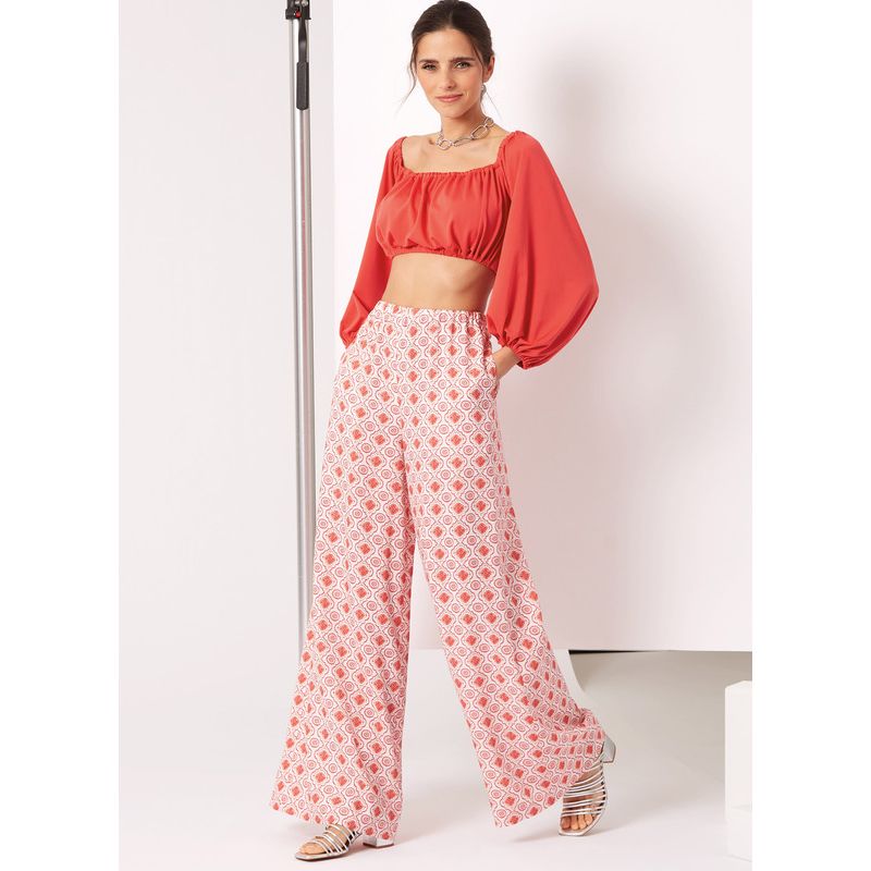 Patron New Look 6758 - Haut et pantalon