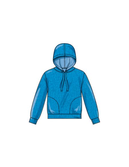 Patron New Look 6759 - Pantalon cargo unisexe