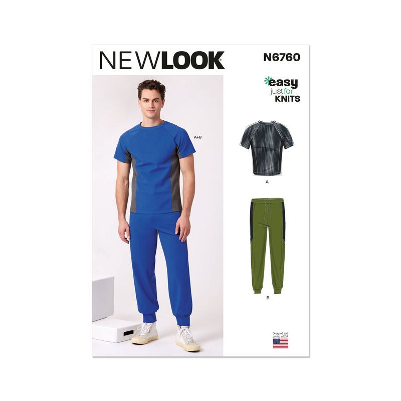 Patron New Look 6760 - Haut et pantalon