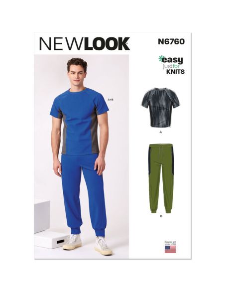 Patron New Look 6760 - Haut et pantalon