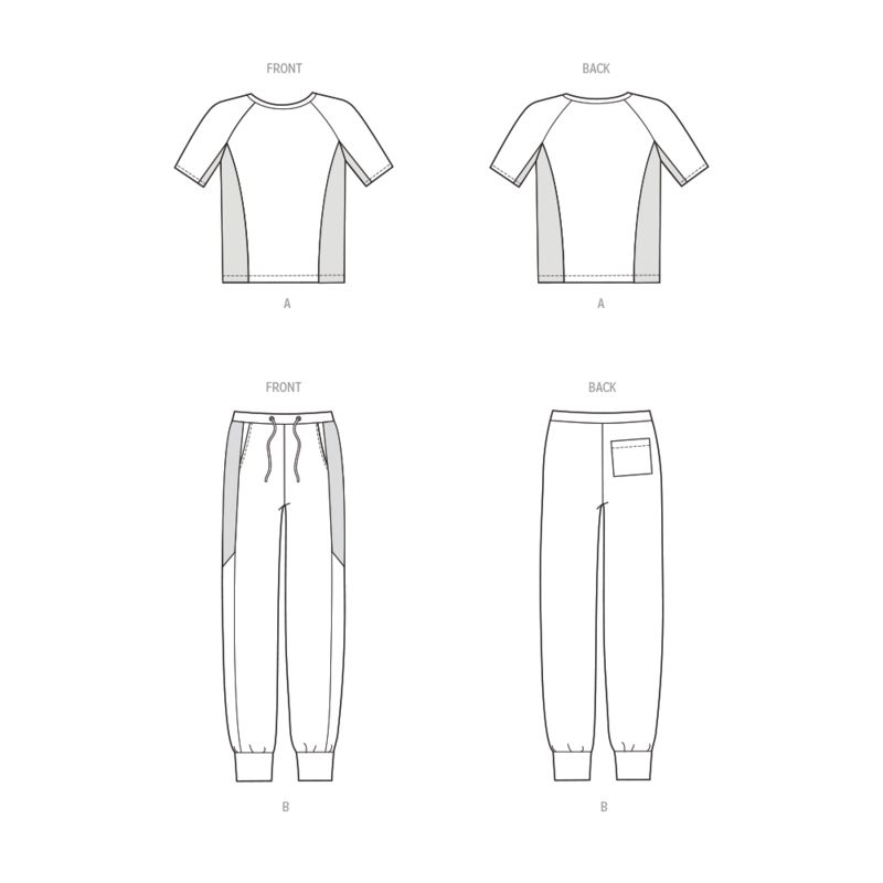 Patron New Look 6760 - Haut et pantalon