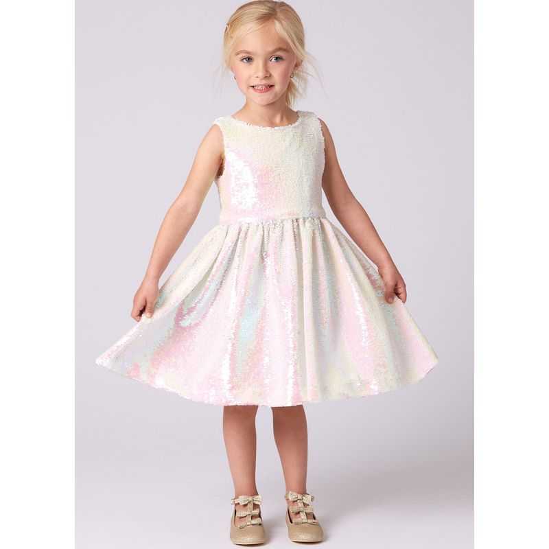 Patron New Look 6763 - Robe enfant