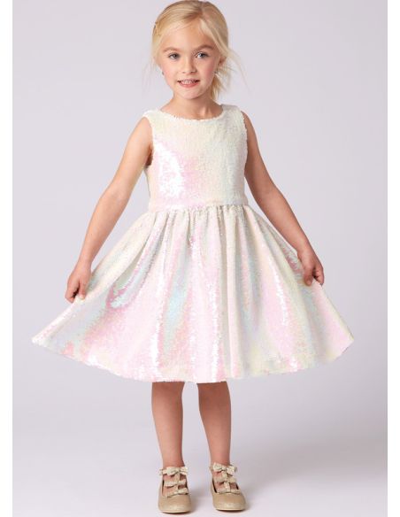 Patron New Look 6763 - Robe enfant