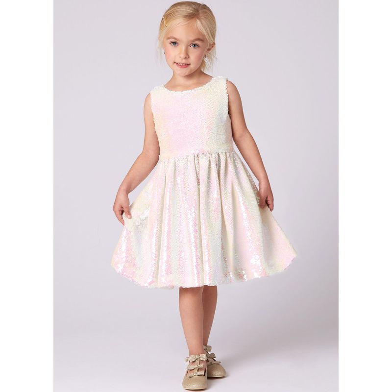 Patron New Look 6763 - Robe enfant
